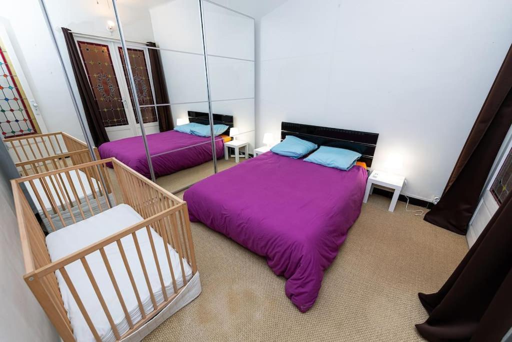 Anna-Maria : Grand Appartement 10 Personnes+Parking Prive -Actif+ Location- Marseille Luaran gambar